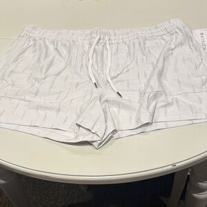 Athleta Light Gray Athletic Shorts